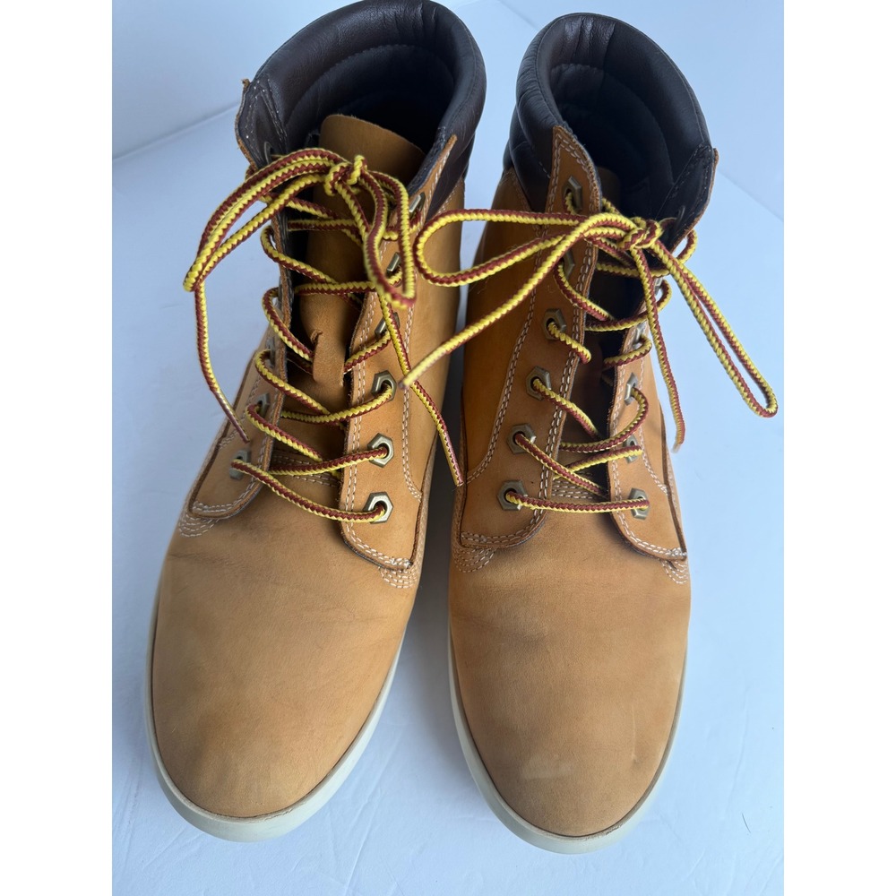 Timberland Daauset Chukka Boots Women's 9.5 Wheat Nubuck Leather Sneaker Boot